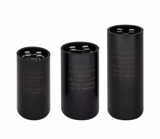 Black Shell Qualified Start Capacitors (CD60)