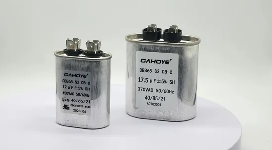 Capacitor Cbb65 AC Air Conditioner Motor Run Capacitor