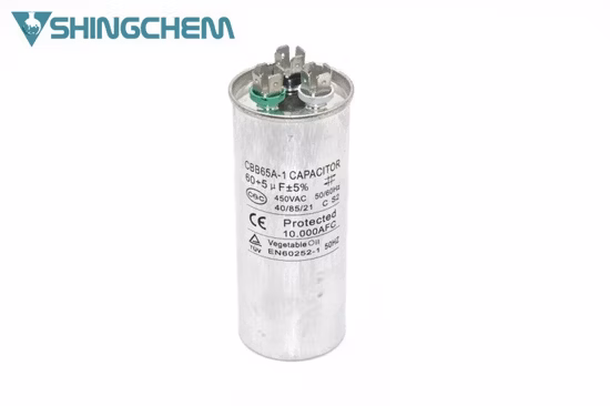 Cbb65 Star Brand Motor Run Capacitor Vegetable Oil 50UF 450V