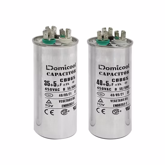 Cbb65 AC Motor Run Film AC Capacitor for Motor with Best Price